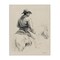 Stupell Industries Cowboy & Horse Sketch Canvas Wall Art Design by Danhui Nai